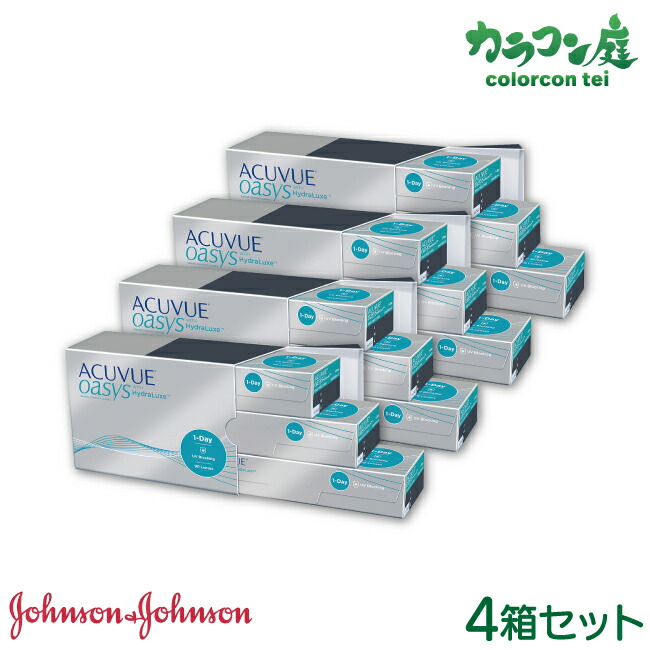 ワンデーアキュビュー オアシス 90枚パック 4箱セット （ワンデー / オアシス / アキュビュー / ジョンソン&ジョンソン / コンタクト / レンズ)