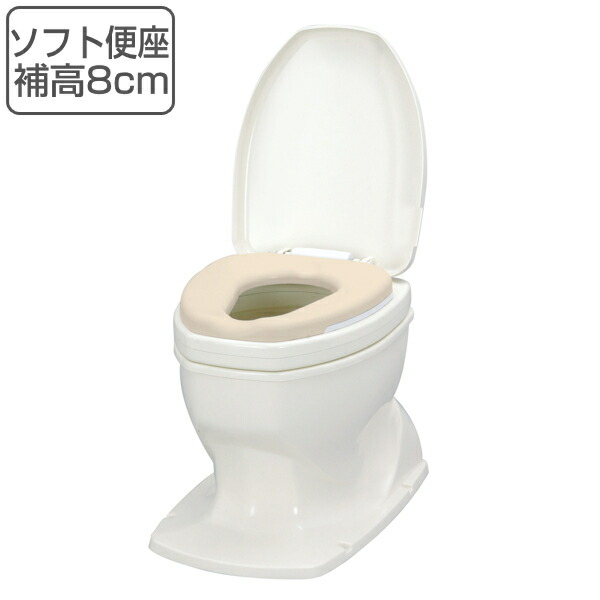 リフォームトイレ 和式トイレ用 ソフト便座 補高スペーサー 8cm 段差なし 工事不要 据置式 サニタリエース OD 介護用品 （ 送料無料 洋式便座 和式トイレ フタ 介護 簡易 設置 洋式 トイレ 後付け 便座 クッション 座面 高さ調節 ） 【3980円以上送料無料】