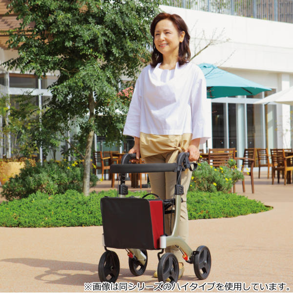 コンパクト 高さ調整 小さく回れて 小さくしまえる歩行車シリーズ 折りたたみ 電動アシスト付 収納 歩行車 送料無料 バッグ付き 歩行サポート 高さ6段階 転倒予防 リトルターン 大容量バッグ 収納 駐車ロック 安心 安定 福祉 介護 歩行訓練 転倒予防 疲労軽減 歩行