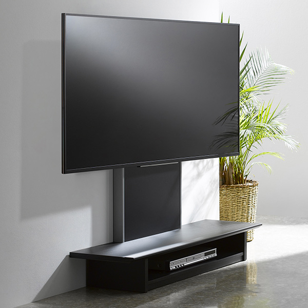 【楽天市場】テレビ台 壁寄せ フロアスタンド 65V型対応 TVラック 幅120cm （ 送料無料 TV台 TVボード TVスタンド 壁よせ