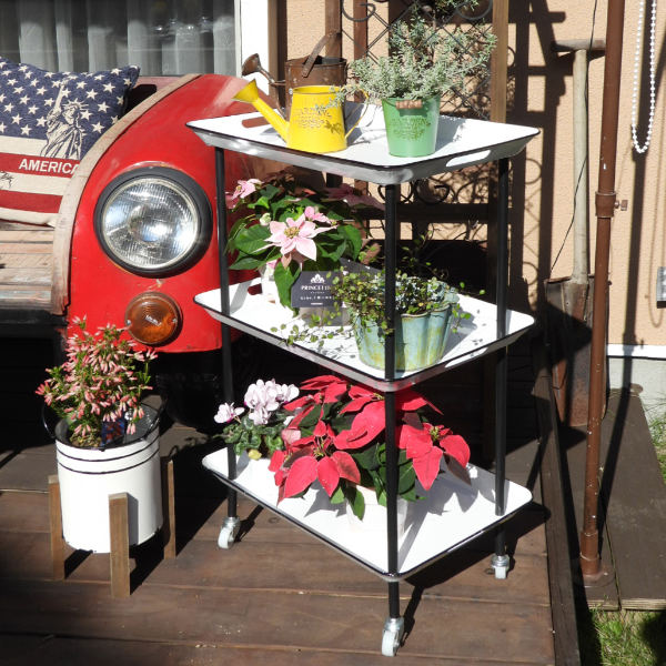 398フラワータワー❤花台5個付き 楽天市場】フラワースタンド