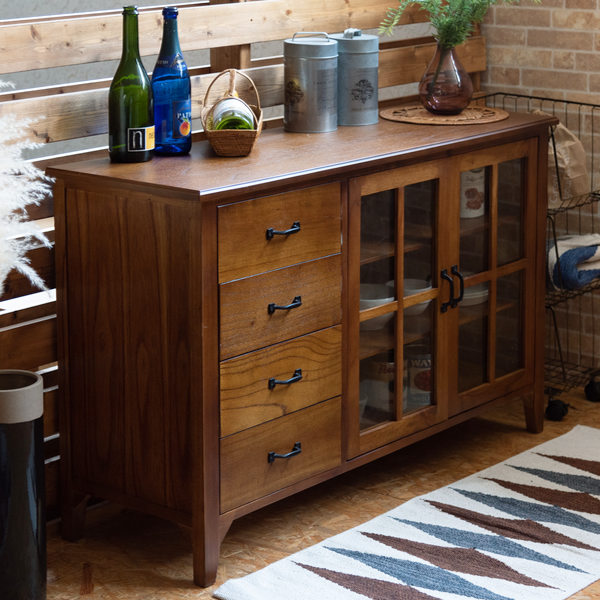 楽天市場】□在庫限り・入荷なし□ キャビネット 2段 アンティーク調