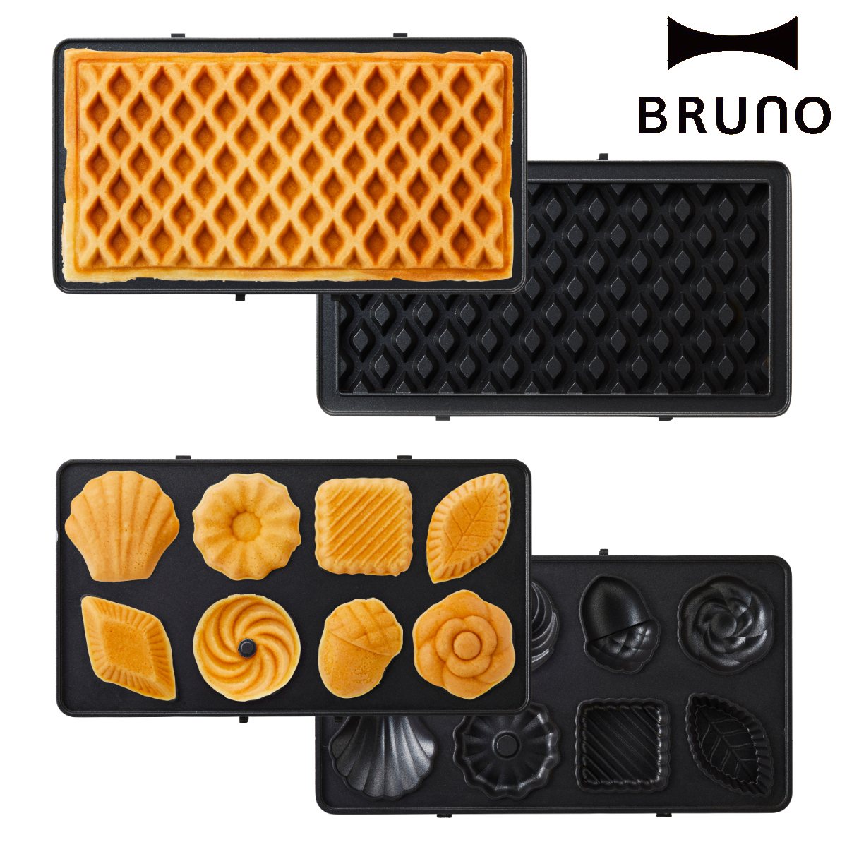 楽天市場】ブルーノ BOE044専用 ホットサンドメーカーダブル専用 交換