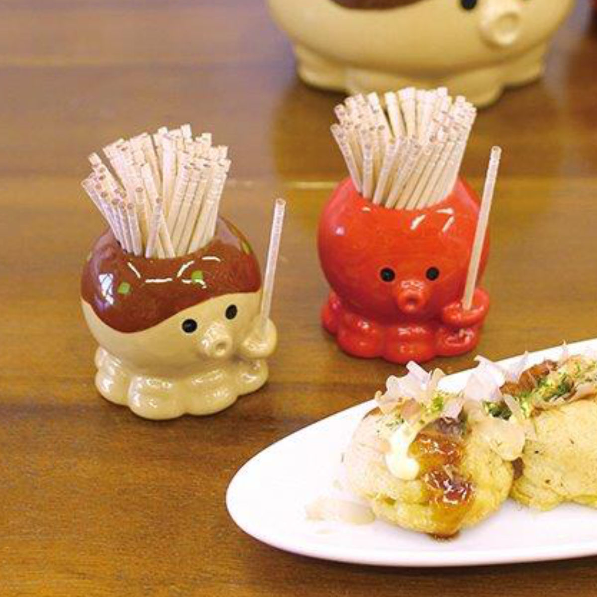 デモデチャーム　たこ焼き　美品 築地銀だこ ミニチュアチャームコレクション | ナムコパークス