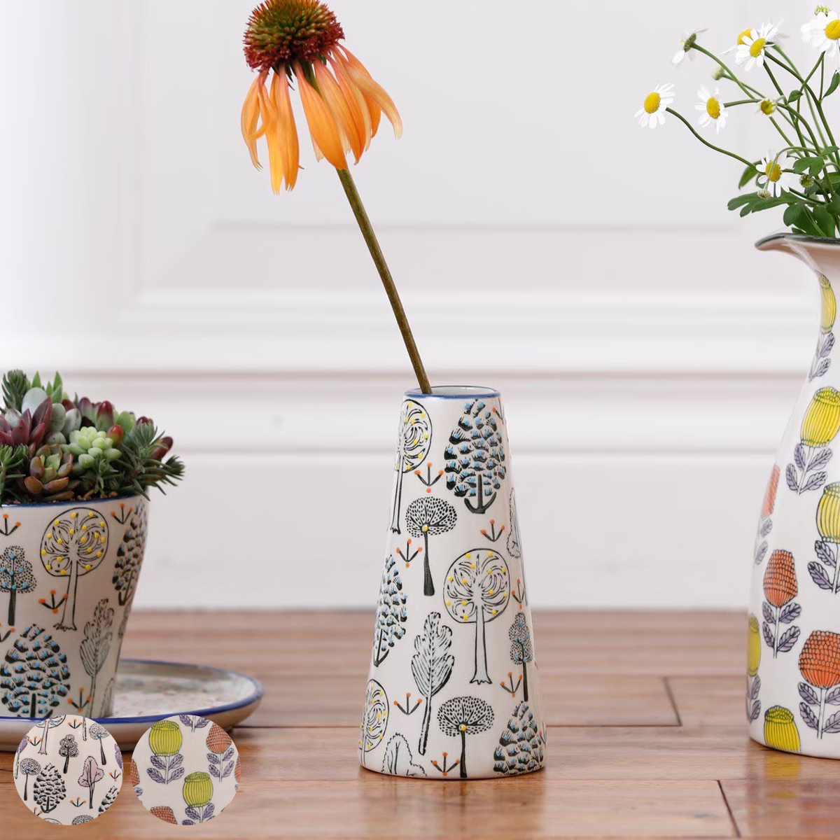 楽天市場】花瓶 デルキ キャンディーフラワーベース C FS34 一輪挿し