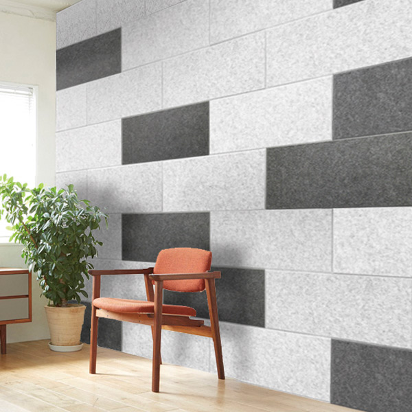 Acoustic Absorption パネルフェルメノン 60x30cm 45 Degrees Cut Type Acoustic Insulation Noise Measures Felt Soundproofing Panel To Put On The Panelboard