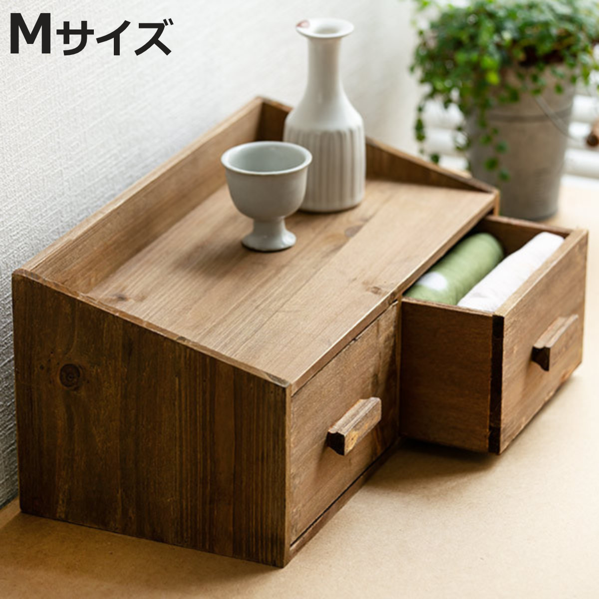 楽天市場】卓上チェスト 木製 小物入れ 卓上収納 引き出し
