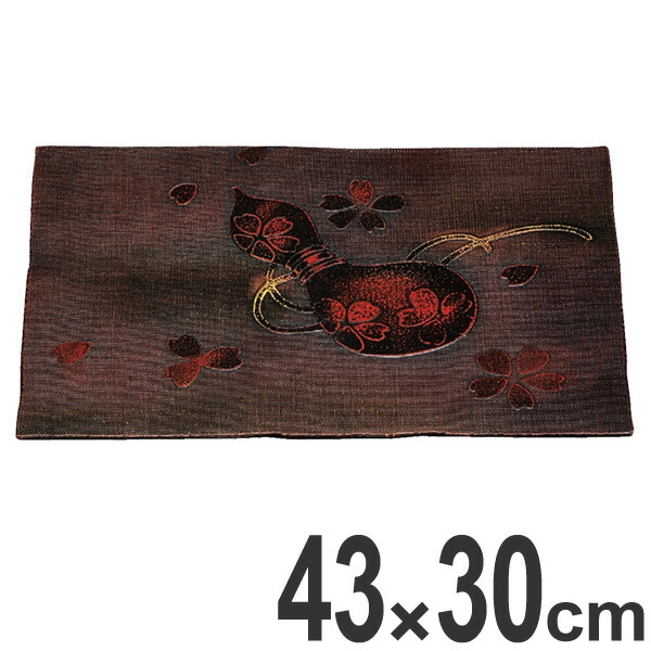 懐石盆 木製 尺4 秀吉ひょうたん 盆 敷膳 越前漆器 漆塗 ( お盆 膳 漆 塗り 漆塗り 漆器 トレイ トレー 懐石 懐石料理 飲食店 料亭 旅館 和食器 )【3980円以上送料無料】