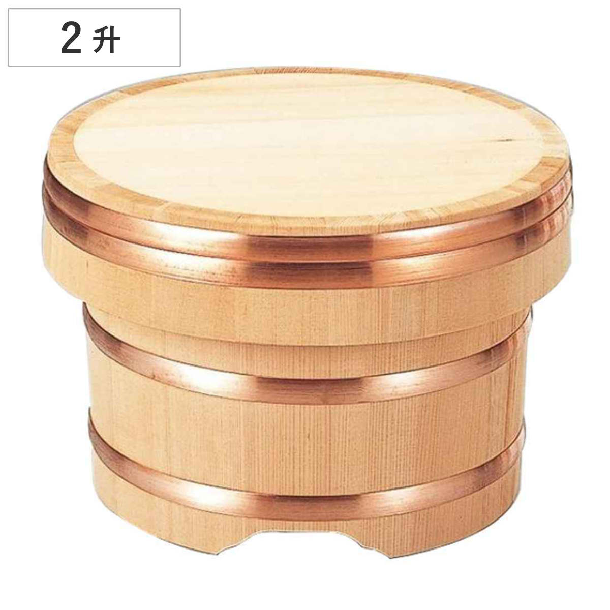 2021超人気 雅うるし工芸 のせ蓋おひつ 2升用 33cm DOH05033 vallesslp