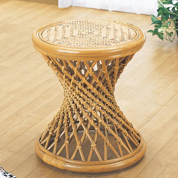 楽天市場】ラタンスツール 籐家具 高さ42cm （ 送料無料 椅子