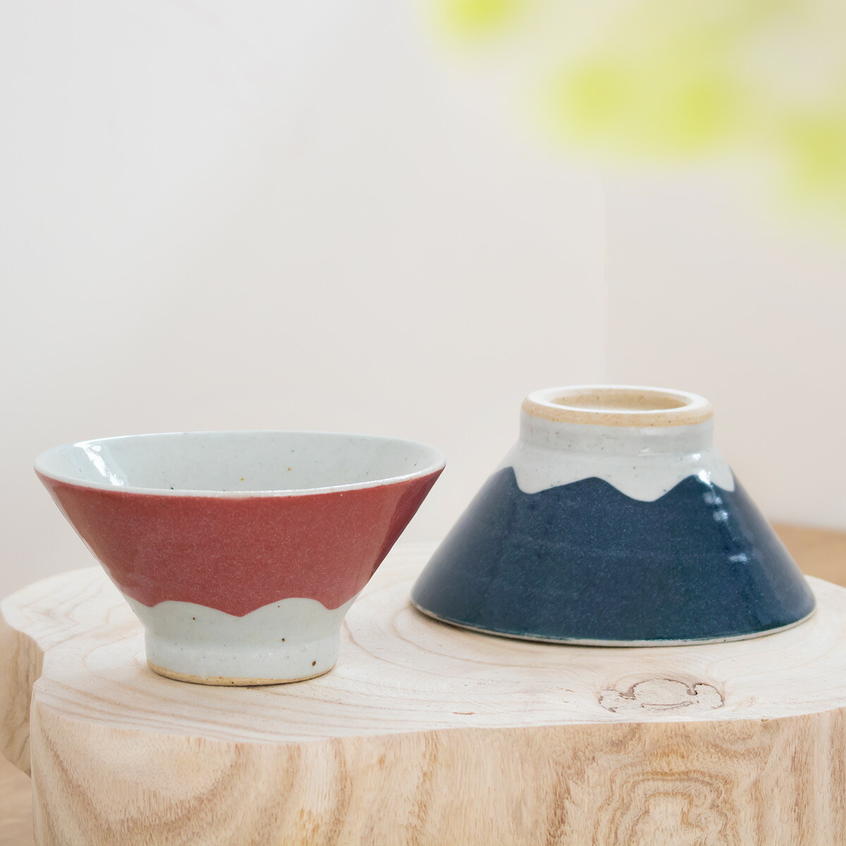 楽天市場】『富士山 飯碗 大小ペアセット』【お茶碗 お碗 和食器 食器