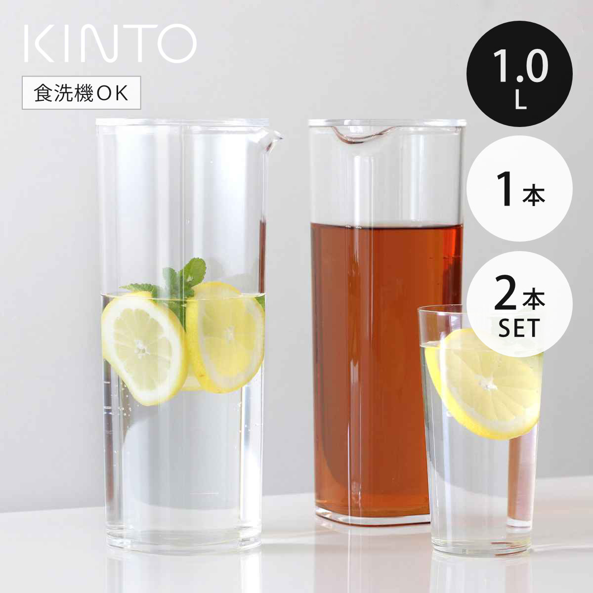 楽天市場】正規販売店 タッパーウェア Sライン 冷水筒 2L