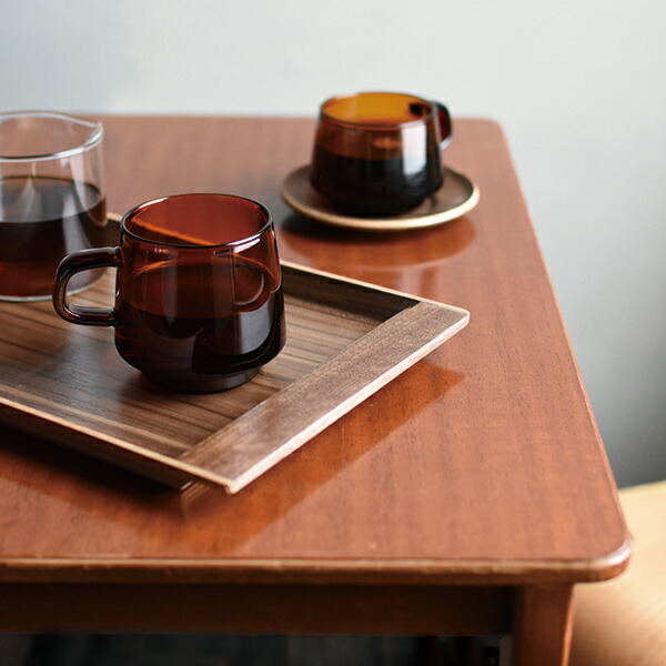 【楽天市場】キントー KINTO コーヒーカップ ソーサー セット 270ml SEPIAシリーズ ガラス 食器 （ ティーカップ カップ コップ マグカップ 北欧 来客用 カップ＆ソーサー