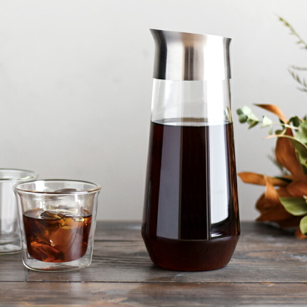 キントー Kinto 冷水筒 ピッチャー 1l Luce 耐熱 コールドブリューカラフェ ガラス製 送料無料 電子レンジ対応 食洗機対応 水差し 麦茶ポット コーヒー フィルター 熱湯 水出し 紅茶 ジャグ おしゃれ ルーチェシリーズ 3980円以上送料無料 Clinicalaspalmeras Com