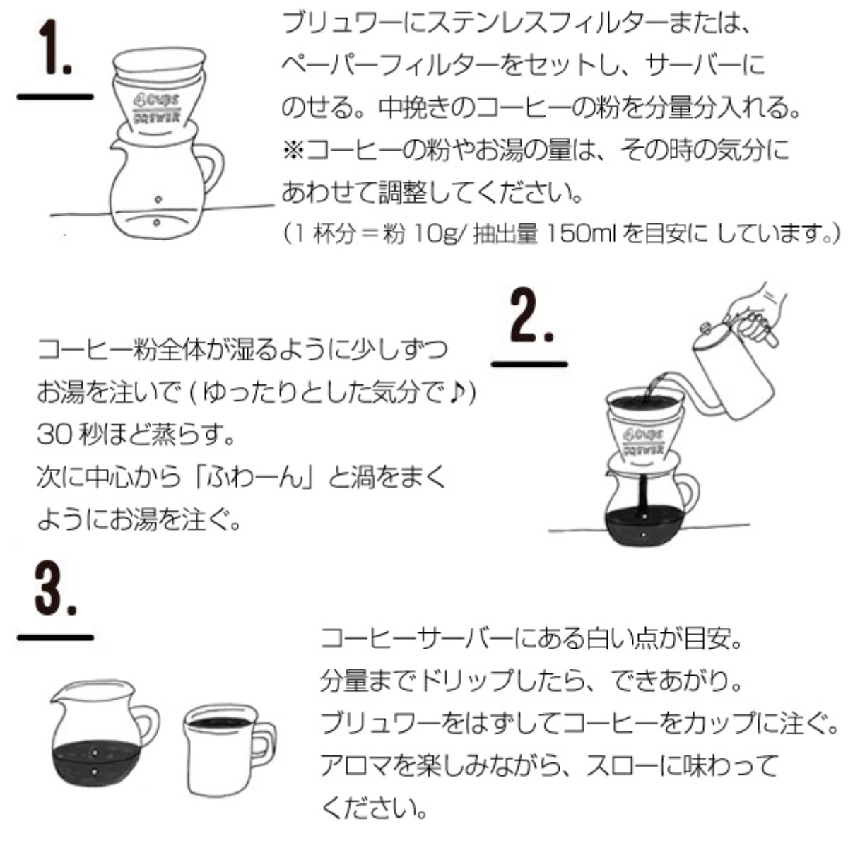 KINTO キントー SLOW COFFEE STYLE SCS ステンレスフィルター 4cups ( コーヒーフィルター 4杯用 スローコーヒースタイル コットン 60枚入り コットン製 コットンフィルター ペーパーレス 紙フィルター不要 おしゃれ )【3980円以上送料無料】