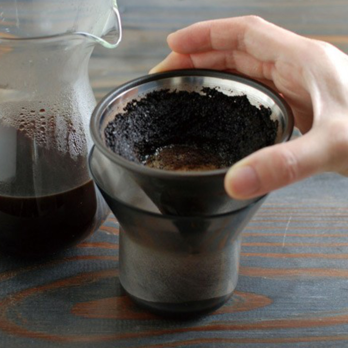 KINTO キントー SLOW COFFEE STYLE SCS ステンレスフィルター 4cups ( コーヒーフィルター 4杯用 スローコーヒースタイル コットン 60枚入り コットン製 コットンフィルター ペーパーレス 紙フィルター不要 おしゃれ )【3980円以上送料無料】