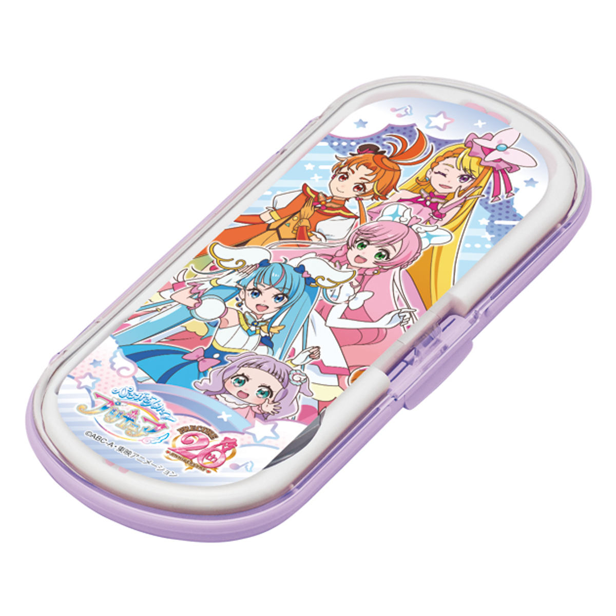 可愛いクリスマスツリーやギフトが！ ひろがるスカイ プリキュア 竹安全箸 16.5cm ランチ はし ハシ 弁当