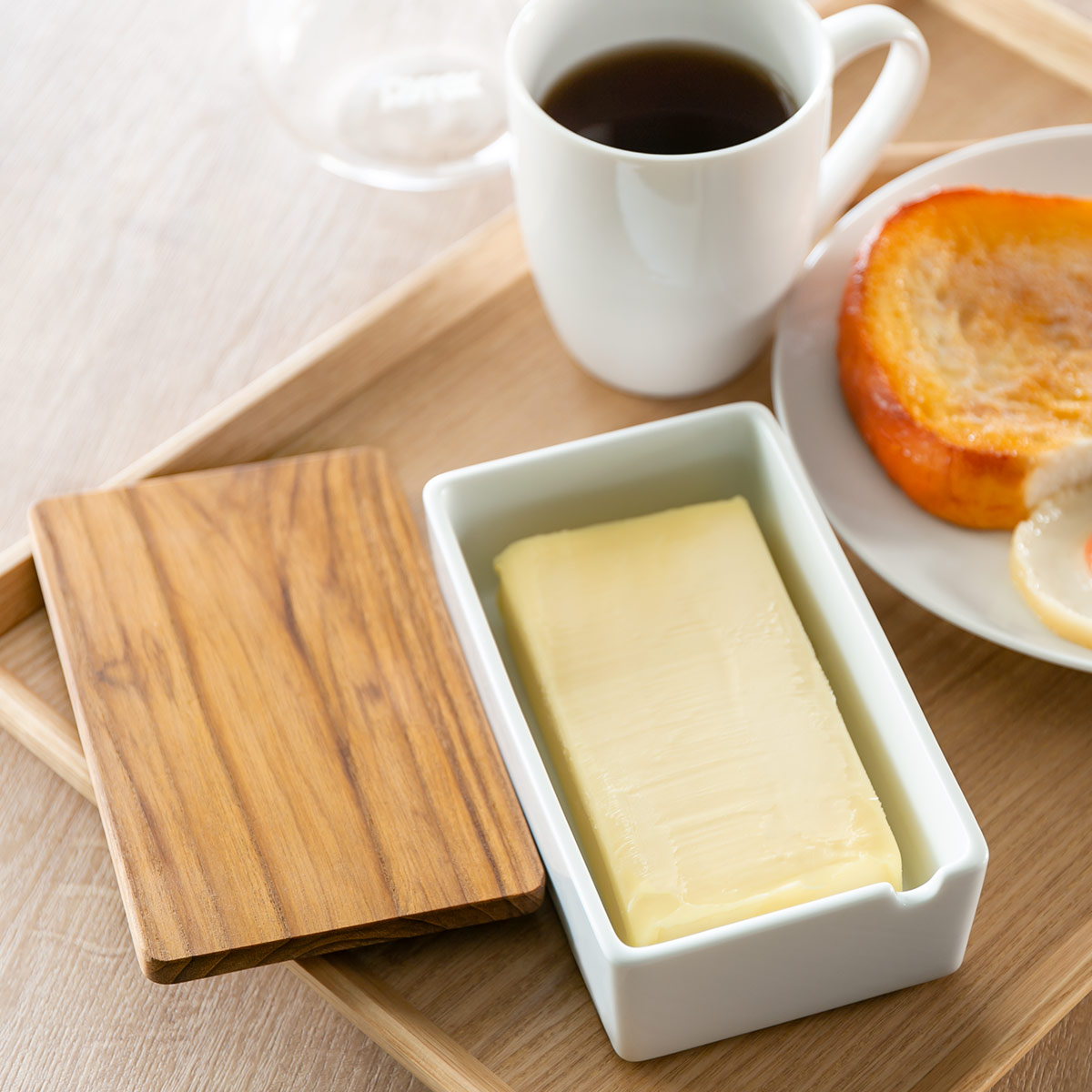 木蓋のバターケース、そのまま食卓に出してもおしゃれな容器のおすすめは？