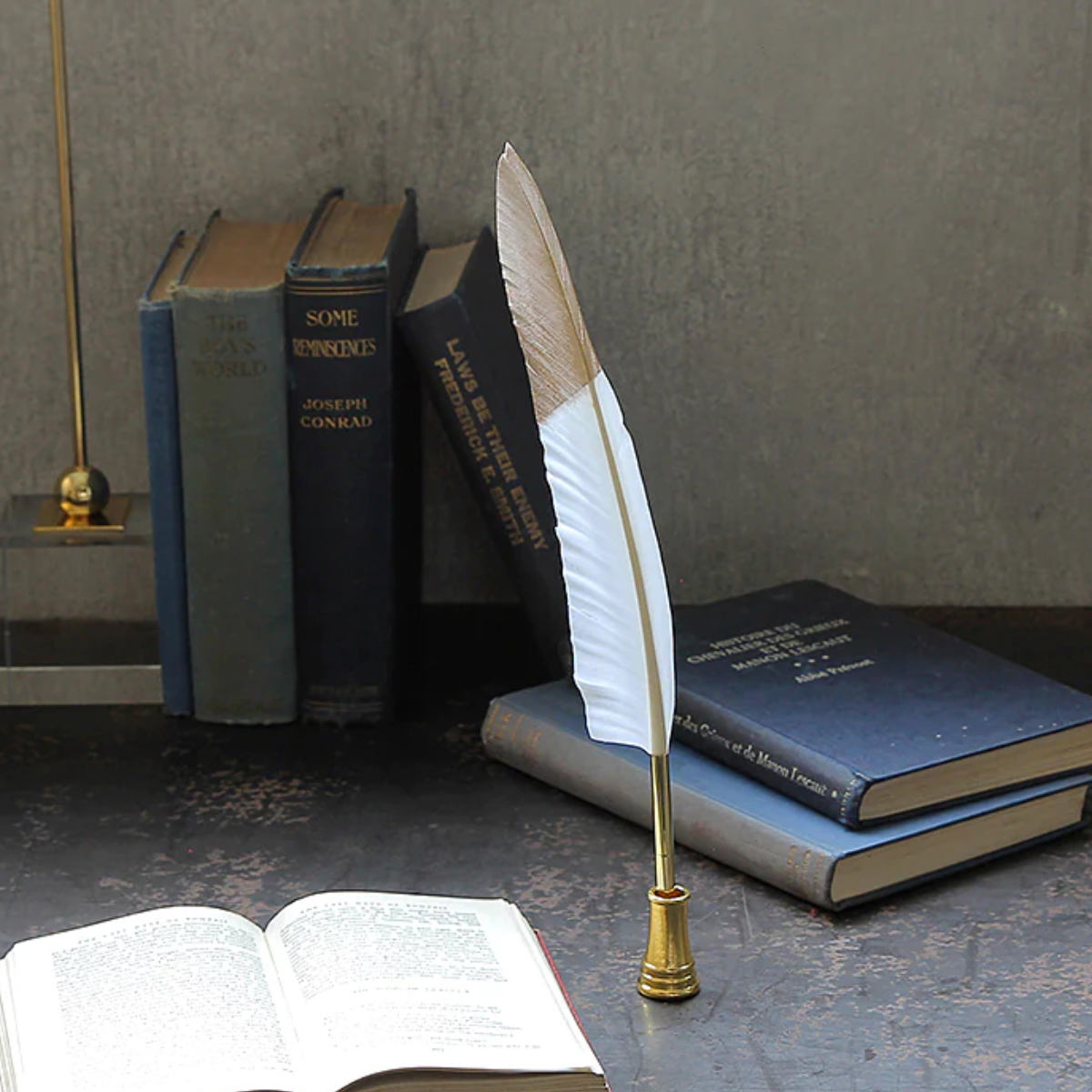 楽天市場】オブジェ SIRENE 羽根ペン （ ボールペン 受付 結婚式