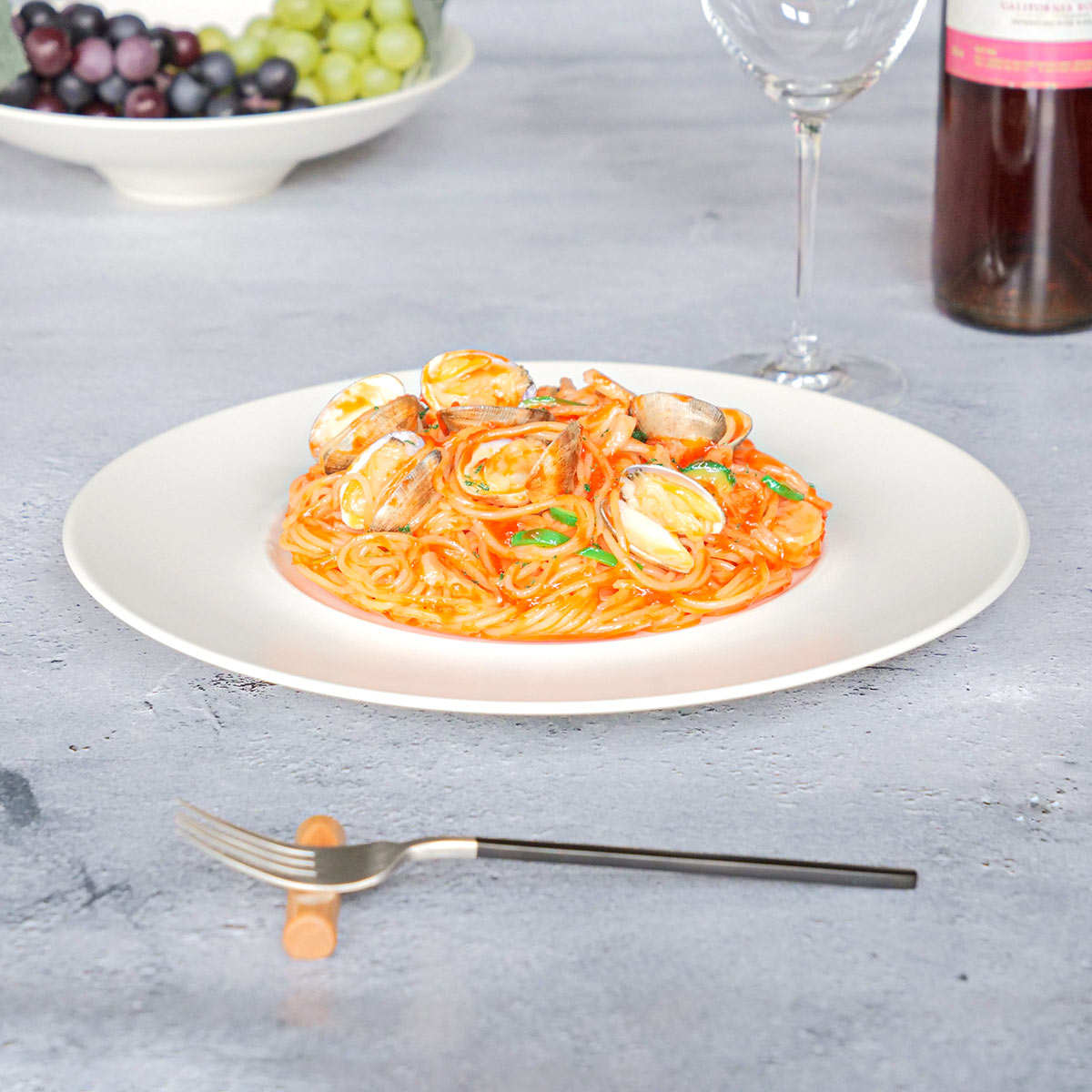 プレート 29.5cm M.STYLE スウィーツパレット 皿 食器 洋食器 磁器 美濃焼 日本製 （ 食洗機対応 電子レンジ対応 大皿 丸 ラウンド メイン皿 太リム ワンプレート メインディッシュ おしゃれ かわいい 白 ホワイト ） 【3980円以上送料無料】