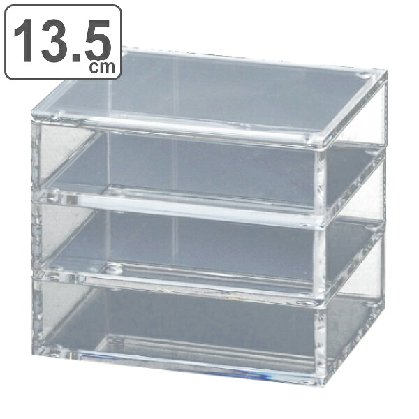 お重 13.5cm S M.STYLE 食器 和食器 プラスチック製 （ 送料無料 重箱 角 ミニサイズ スクエア 三段 アクリル 透明 おせち 三段重 料理箱 お重箱 3段 高級 アクリル製 おせち料理 和食 おしゃれ モダン ） 【3980円以上送料無料】 9,372円