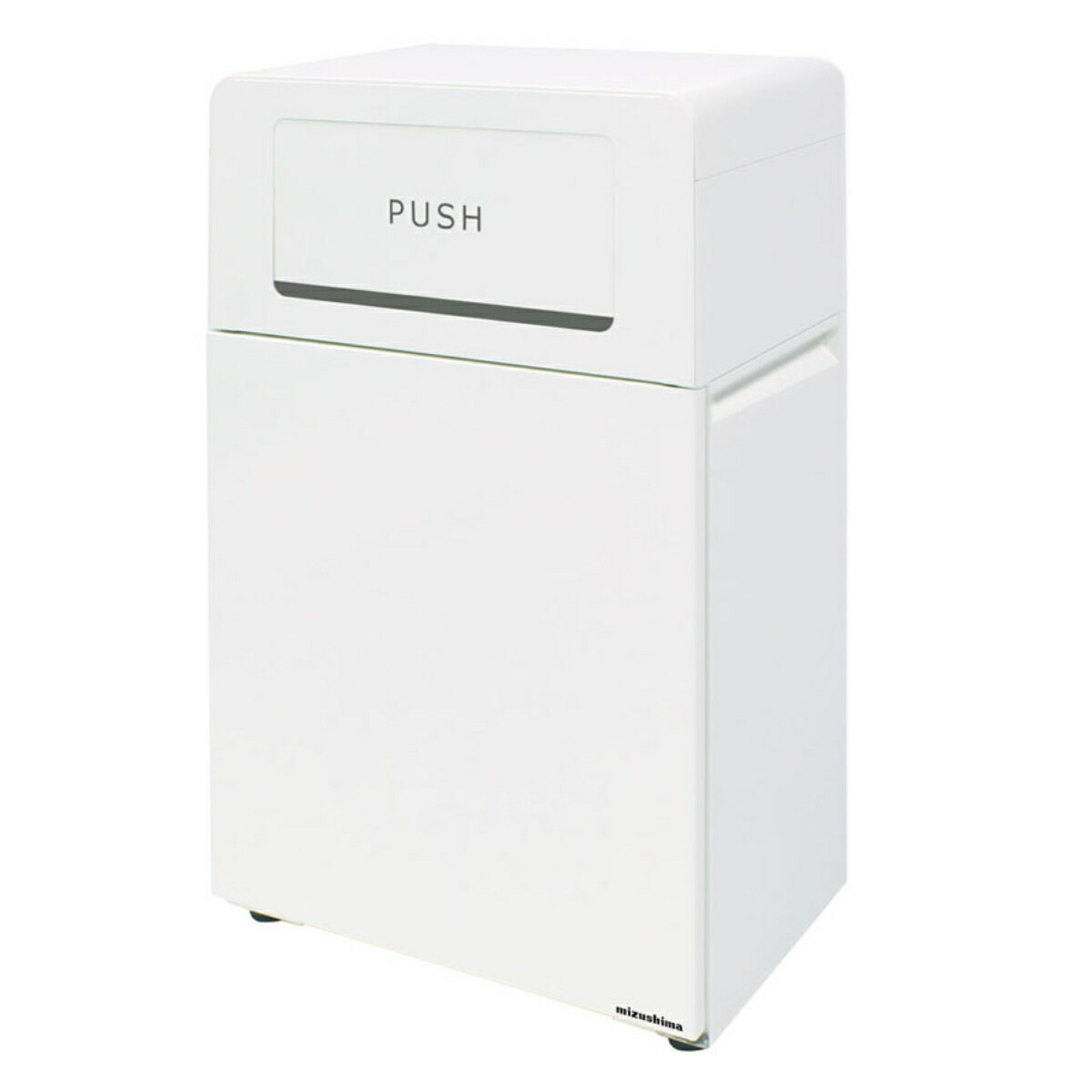 屋外用ゴミ箱 60L #5 ダストハウス 業務用 （ 法人限定 ダストボックス ふた付き プッシュ式 ごみ箱 奥行36 スリム 内容器付き おしゃれ シンプル 60リットル ゴミ箱 ペール 省スペース コンパクト 白 黒 スチール製 ）【3980円以上送料無料】