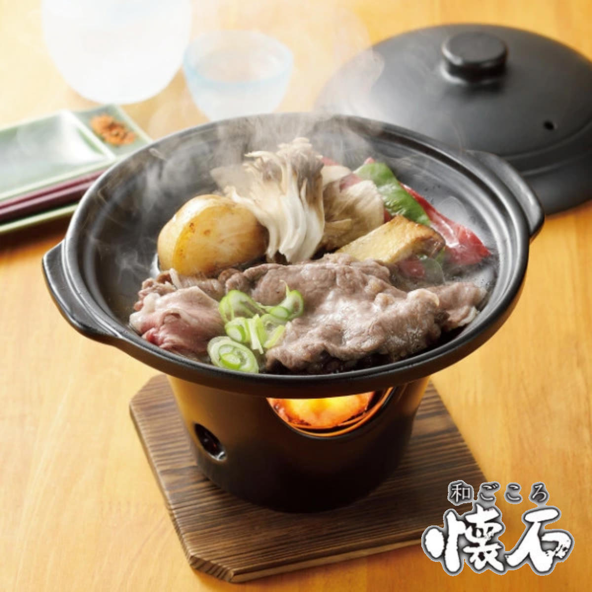 楽天市場】釜飯 コンロセット 1合炊き 陶器製 和ごころ懐石 卓上