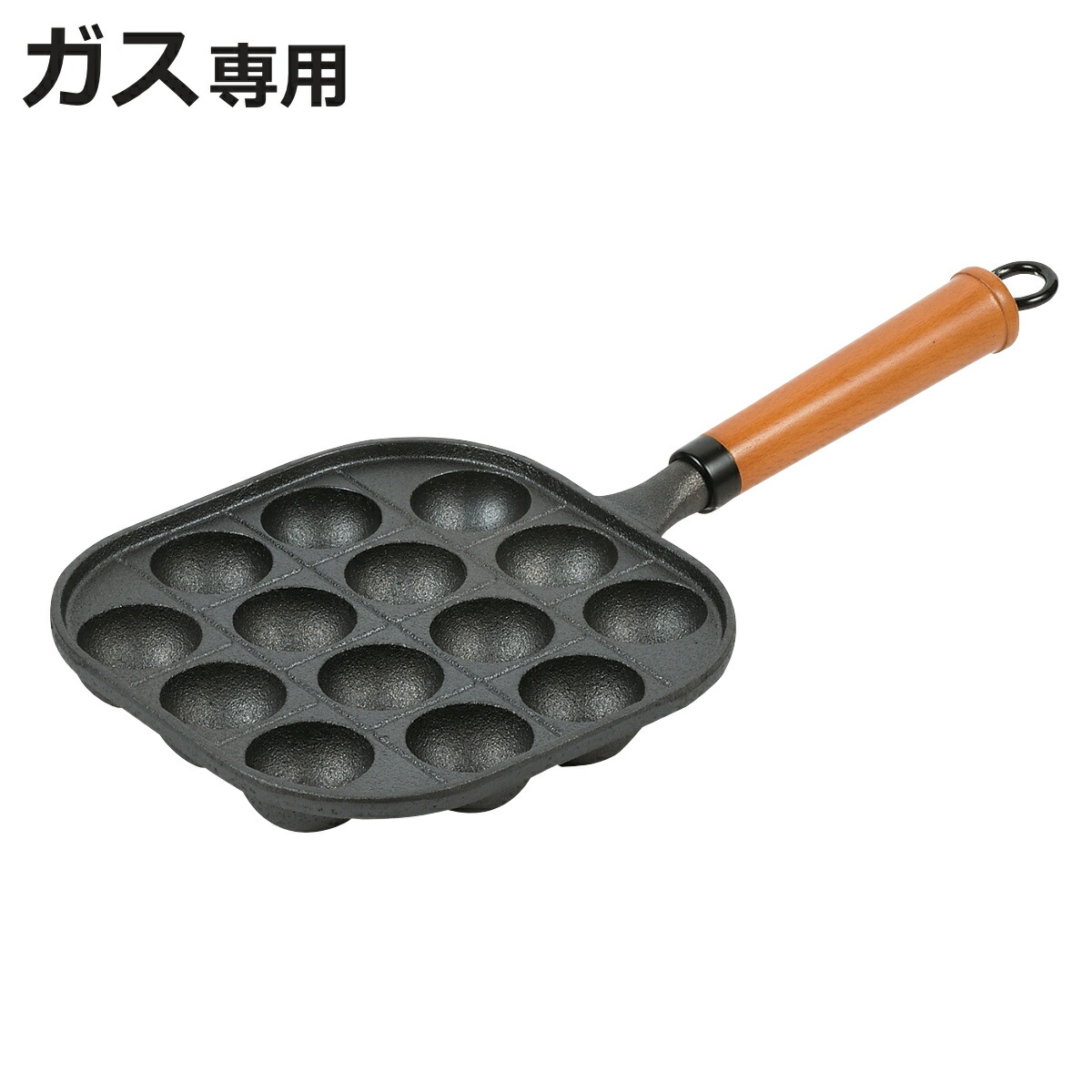 蛸　人形焼き　たこ型フライパン　鉄製 蛸人形焼きたこ型フライパン鉄製