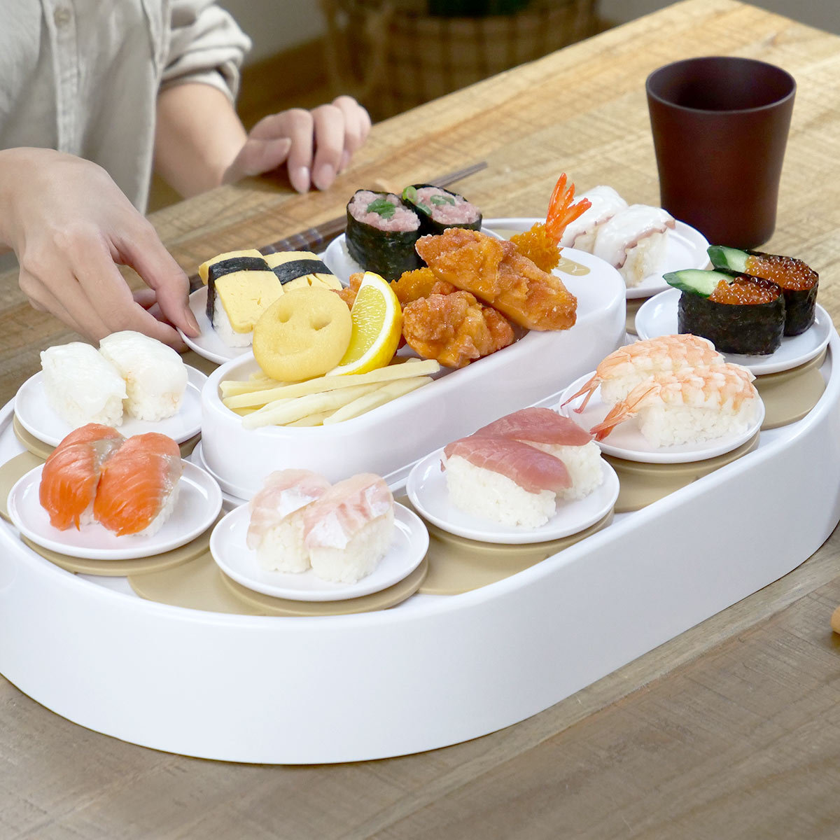 楽天市場】おウチで楽しい 回転寿司用お皿 5枚入り D-6764