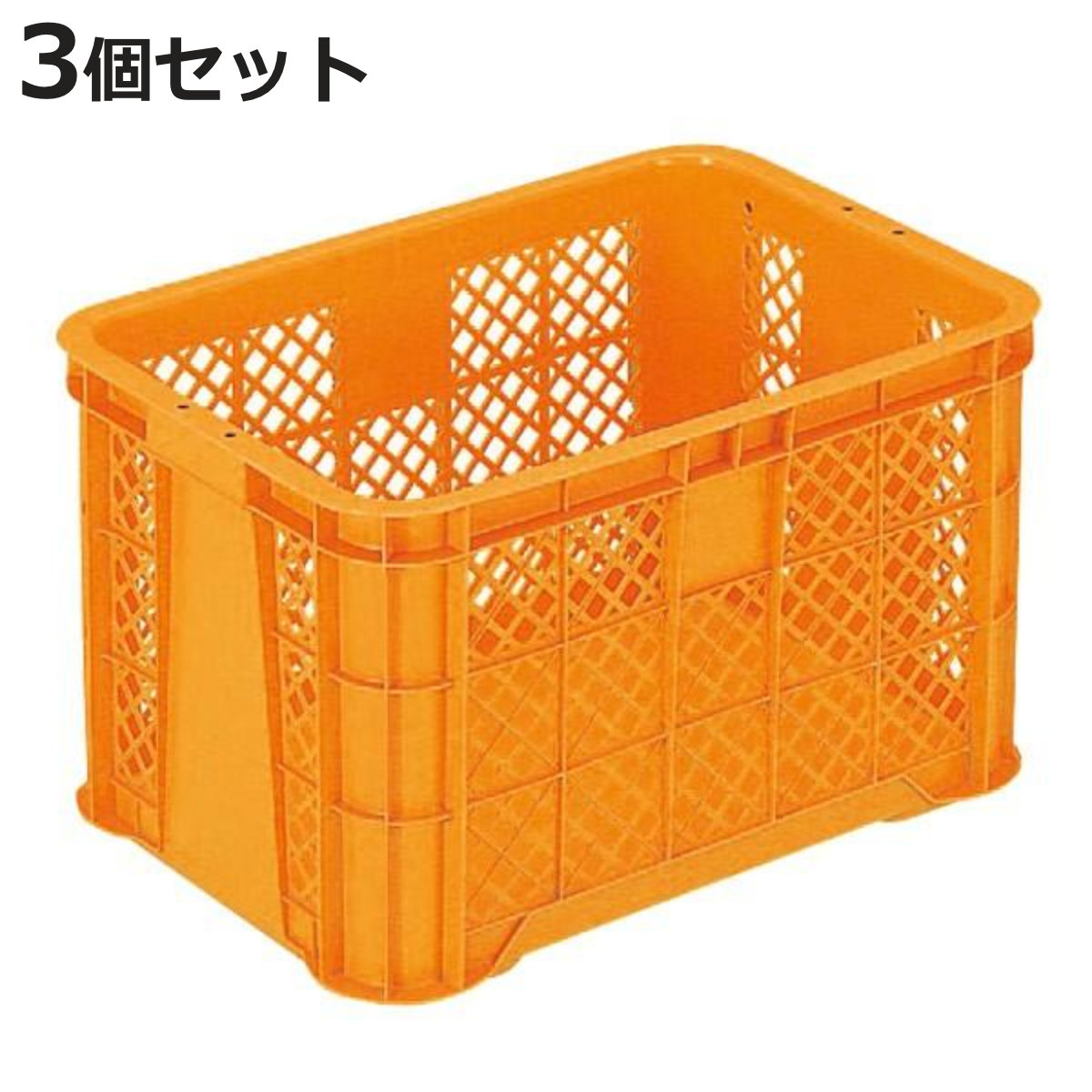 楽天市場】採集コンテナ メッシュ 緑 2.0kg（6個セット）【安全興業