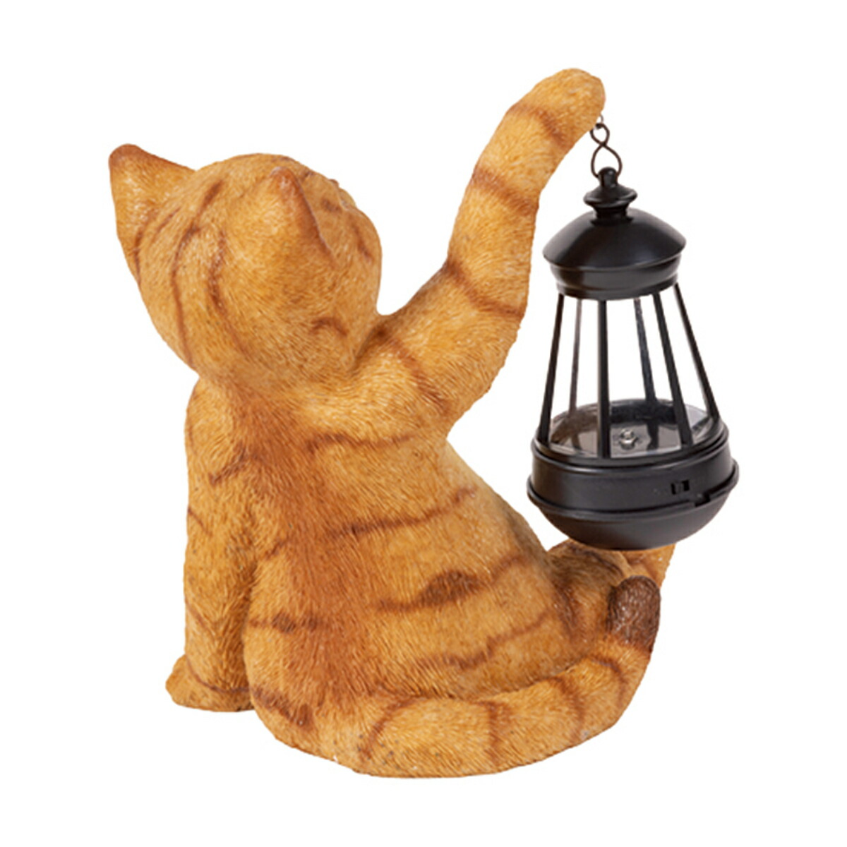 お中元 ガーデンオーナメント Catトラ ソーラーオーナメント 光センサー Led 送料無料 ガーデンライト オブジェ 動物 オーナメント ソーラーライト ガーデンオブジェ ライト ネコ 猫 3980円以上送料無料 Whitesforracialequity Org