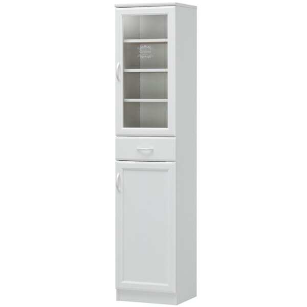 売れ筋ランキングも掲載中 隙間を有効活用できる食器収納食器棚カップボードスリムカフェ風デザインセシルナ幅40cm 送料無料すき間収納隙間収納スリムラックラックキッチン収納キッチン収納隙間すき間すきまコンパクトカトラリー収納シンプル白家具戸棚棚収納棚