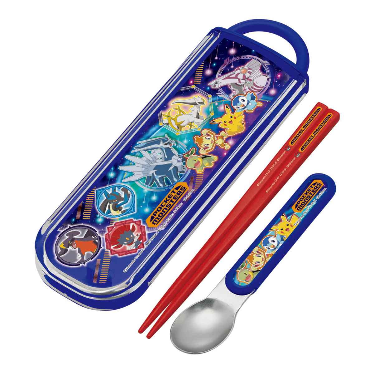 コンビセット 抗菌 箸 スプーン ポケットモンスター ポケモン 食洗機対応 お箸 箸箱 カトラリー 子供 ブリリアントダイヤモンド カトラリーセット 幼稚園 お弁当 3980円以上送料無料 交換無料 日本製 銀 シャイニングパール 保育園 Ag 弁当 持ち運び 食洗機ok