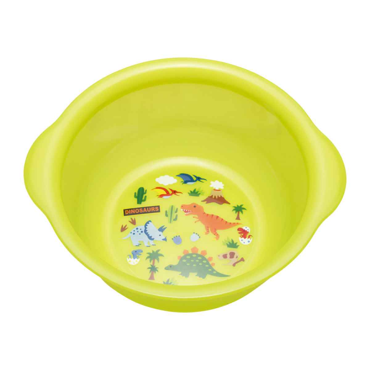 送料込 湯桶 子ども ディノサウルス 湯おけ 風呂桶 洗面器 恐竜 キャラクター キャラ ウォッシュボール おけ お風呂 風呂 桶 かわいい かっこいい Qdtek Vn