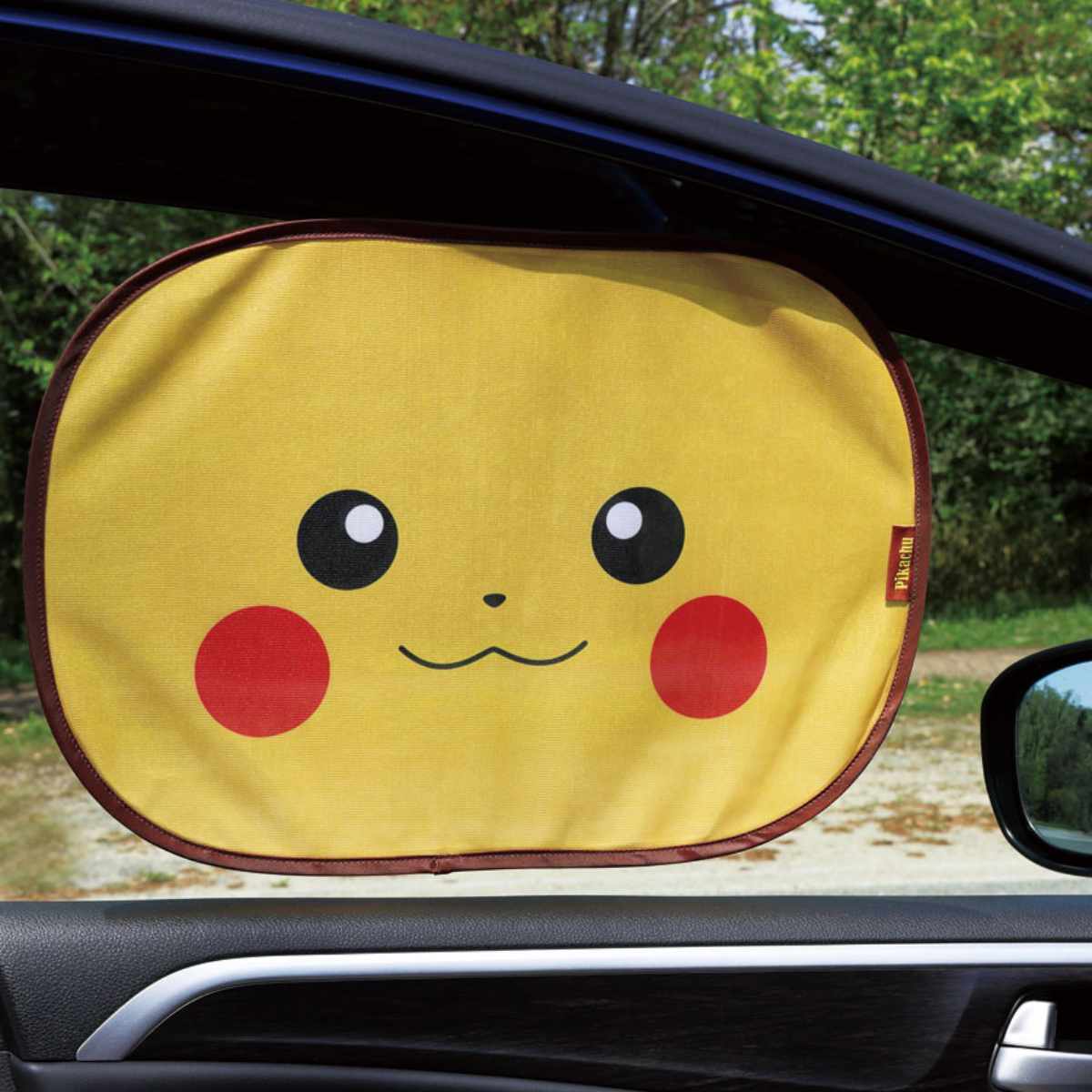 車用 貼り付くサンシェード ポケットモンスター （ カーサンシェード サイド用 窓 後部座席 貼るタイプ 日よけ 日除け UVカット 取り付け簡単 可愛い 子ども 車 夏 ドライブ ポケモン かわいい キャラクター ） 【3980円以上送料無料】画像