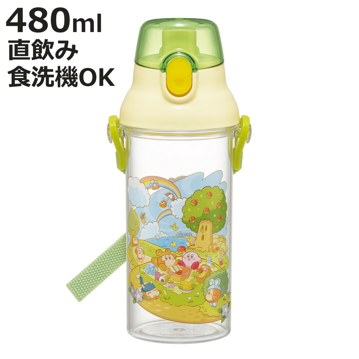 楽天市場】特価SK【星のカービィ 食洗機対応 直飲み クリアボトル