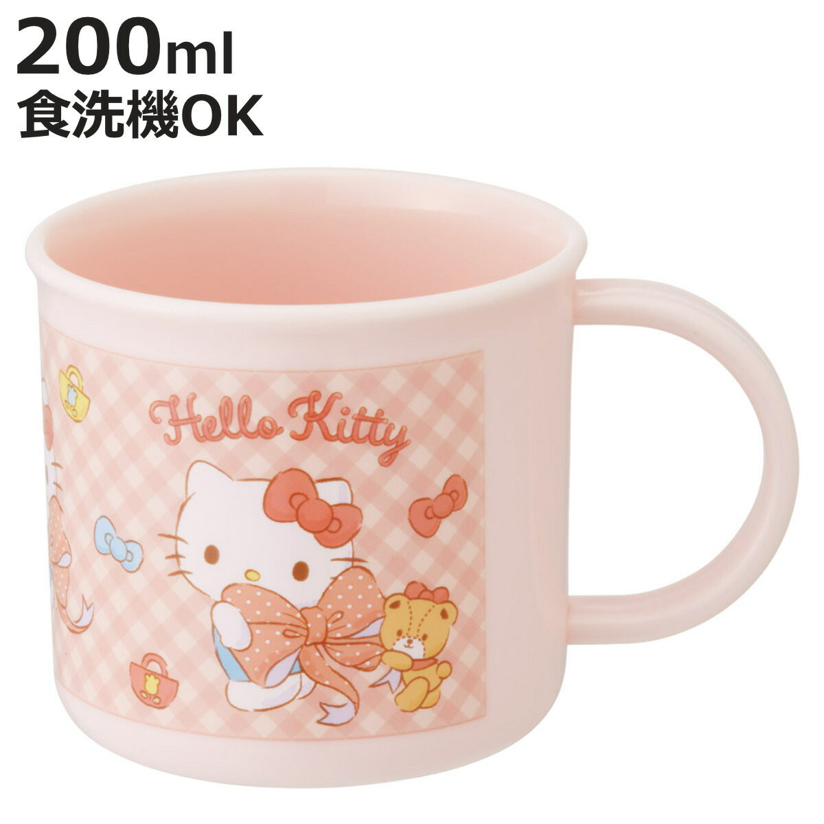 ハローキティ　コップ 楽天市場】送料無料 ハローキティ コップ : ナイススタイル
