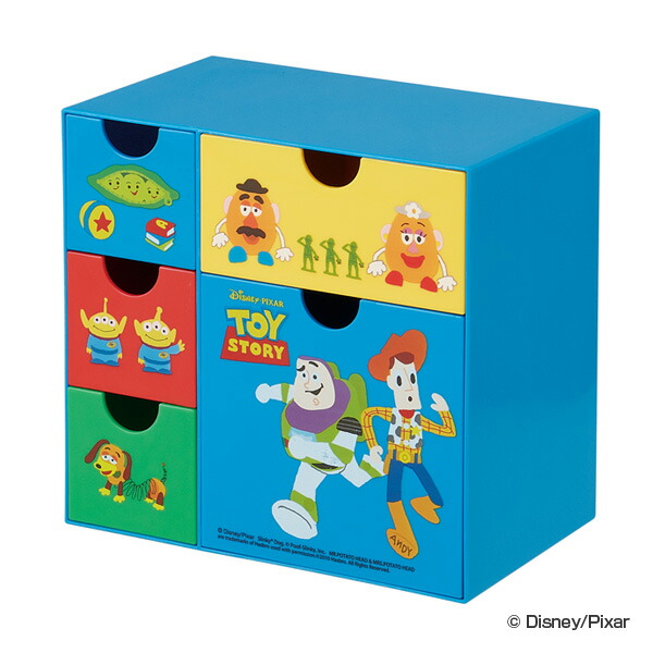 【楽天市場】収納 引き出し ボックス 引き出しいっぱいチェスト ミニ トイ・ストーリー （ チェスト 小物入れ 収納ボックス 収納ケース トイ