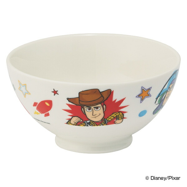 茶碗 トイストーリー お碗 陶磁器 子供用 キャラクター （ 食洗機対応 電子レンジ対応 お茶碗 トイ・ストーリー ライスボウル ピクサー ディズニー 子ども キッズ ） 【3980円以上送料無料】画像
