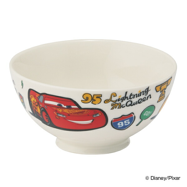楽天市場 茶碗 飯碗 カーズ 子供用 陶磁器 子供用食器 お碗 キャラクター 食洗機対応 電子レンジ対応 カーズ3 クロスロード ピクサー ディズニー ライスボウル 子ども キッズ 車 3980円以上送料無料 お弁当グッズのカラフルボックス