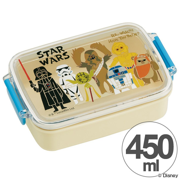 楽天市場 在庫限り 入荷なし お弁当箱 角型 スターウォーズ Star Wars ペーパーカット 450ml 子供用 キャラクター 3980円以上送料無料 お弁当グッズのカラフルボックス