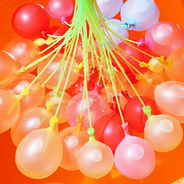 楽天市場 水風船 Neoカラフルウォーターバルーン 37個 3セット 一気に作れる おもちゃ 水遊び アウトドア 水爆弾 大量 キャンプ レジャー 子供 用品 ウォーターゲーム アイデア商品 3980円以上送料無料 お弁当グッズのカラフルボックス