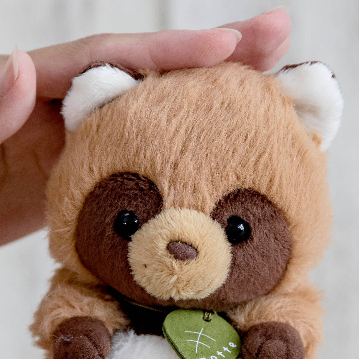 ぬいぐるみ potte タヌキ （ ヌイグルミ たぬき 動物 雑貨