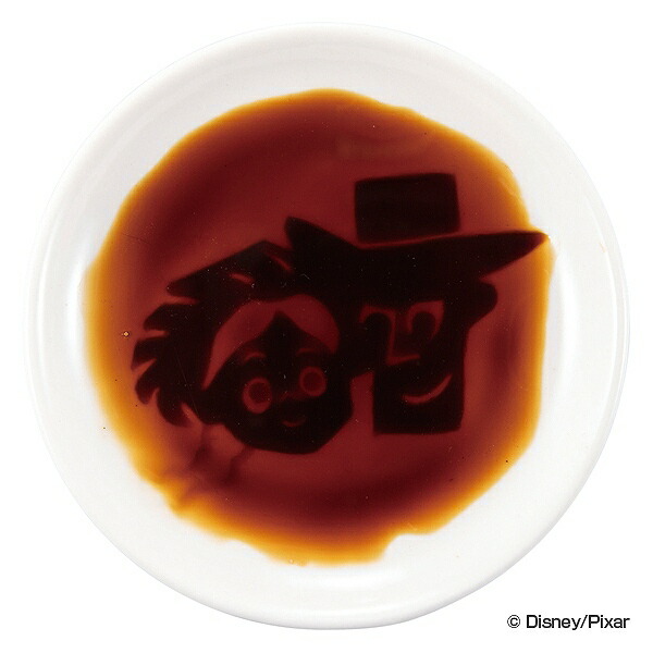 醤油皿 9cm トイ・ストーリー ウッディ＆ジェシー ディズニー キャラクター （ 電子レンジ対応 食洗機対応 小皿 絵柄 浮き出る 絵柄入り 豆皿 和食器 白 ） 【3980円以上送料無料】画像