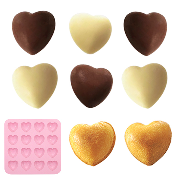 楽天市場 シリコマート シリコンフレックス Mac03 Heart Macarons ハート マカロン Silikomart 馬嶋屋菓子道具店