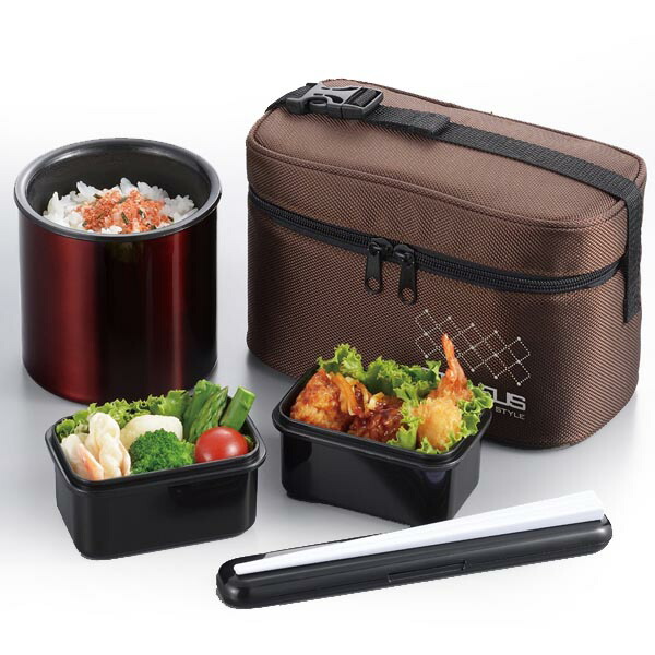 楽天市場 保温弁当箱 ランチジャー スタイラス オブロング 800ml ランチバッグ付 お箸付 お弁当箱 保温 保冷 ランチボックス 箸付 ポーチ付 弁当箱 3980円以上送料無料 お弁当グッズのカラフルボックス