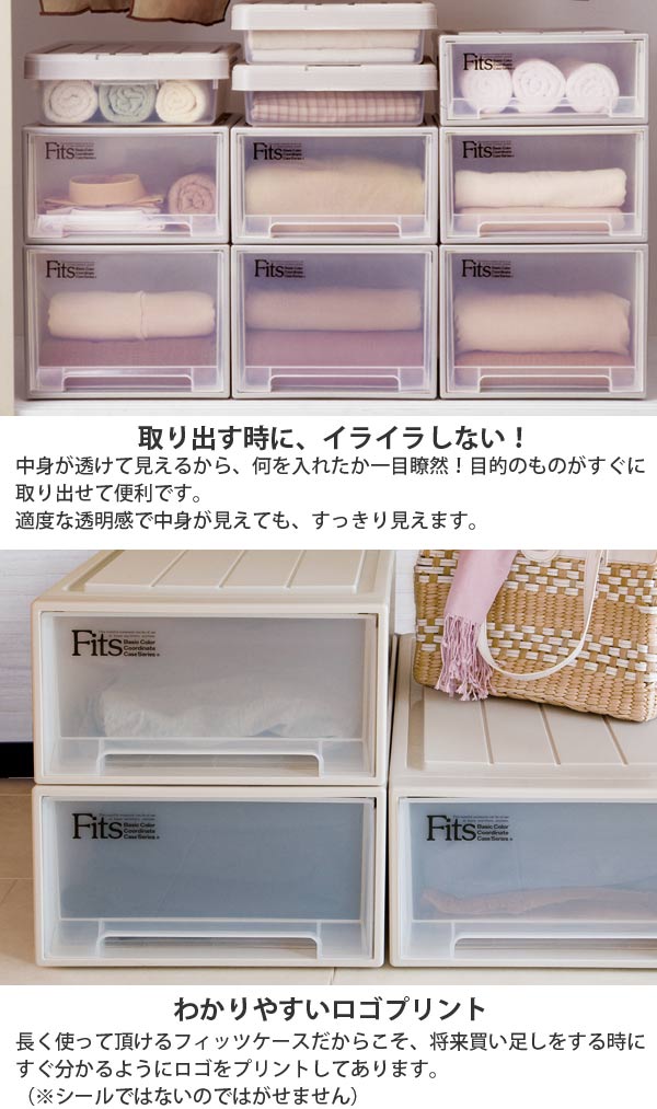収納ケース Fits フィッツ フィッツケース スリムl 引き出し プラスチック 4個セット 送料無料 収納 収納ボックス 衣装ケース 押入れ収納 引出し 積み重ね スタッキング 天馬 日本製 衣類ボックス 衣類ケース 衣装ボックス 奥行74 幅44 押入れ Pnima Magazine Co Il