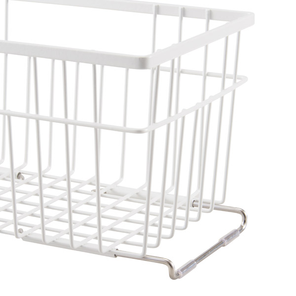 Colorfulbox Kitchen Basket L F Bis Tacking Basket White White In