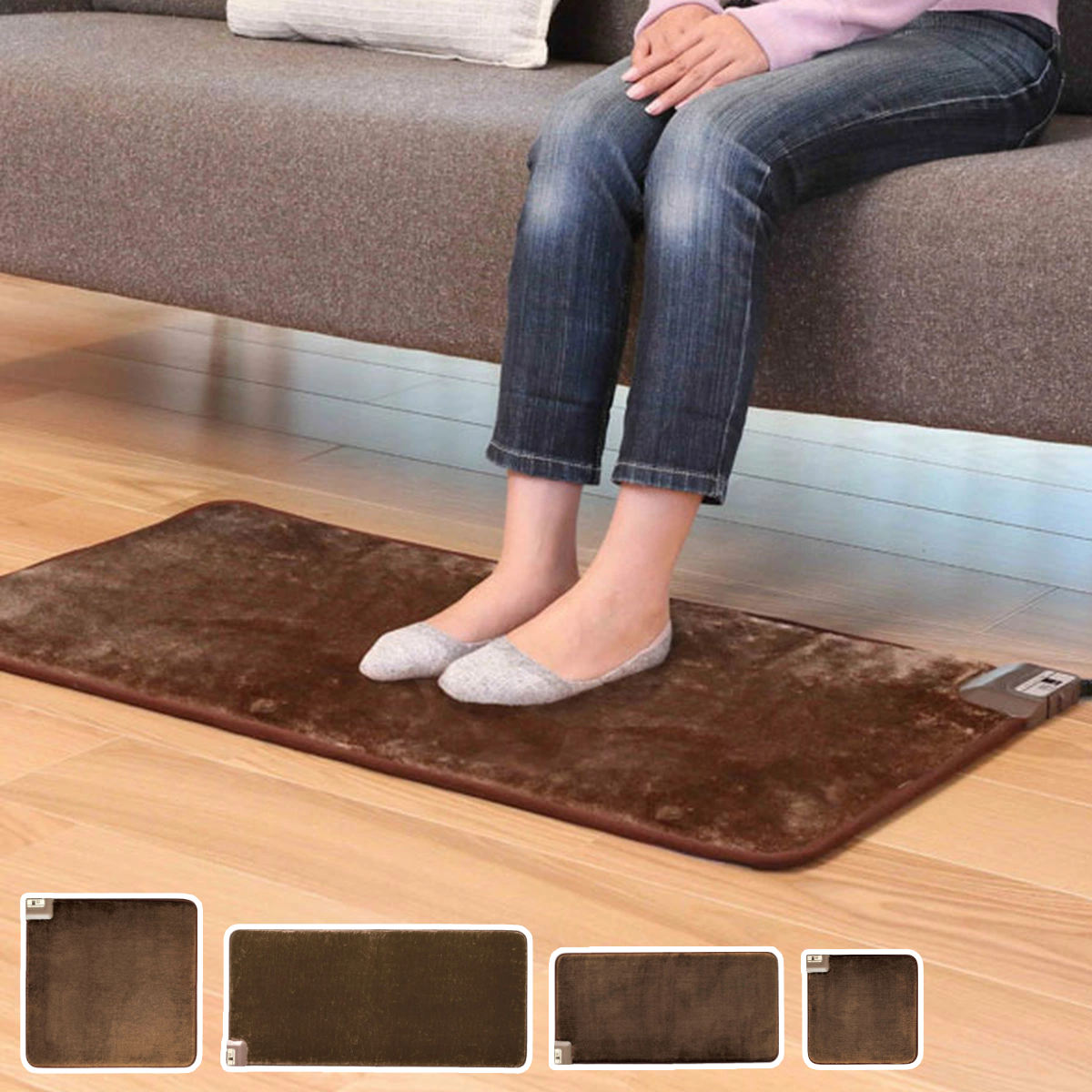 【アフリカンプリント】ホットカーペット アフリカンプリントランチョンマット【メール便可】｜マライカ