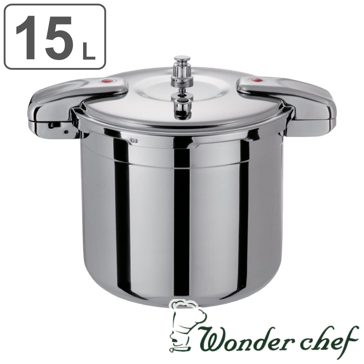 ワンダーシェフ圧力鍋 業務用 Pro Big 20L ワンダーシェフ 業務用圧力鍋 プロビッグ4 20L 610492 IH対応